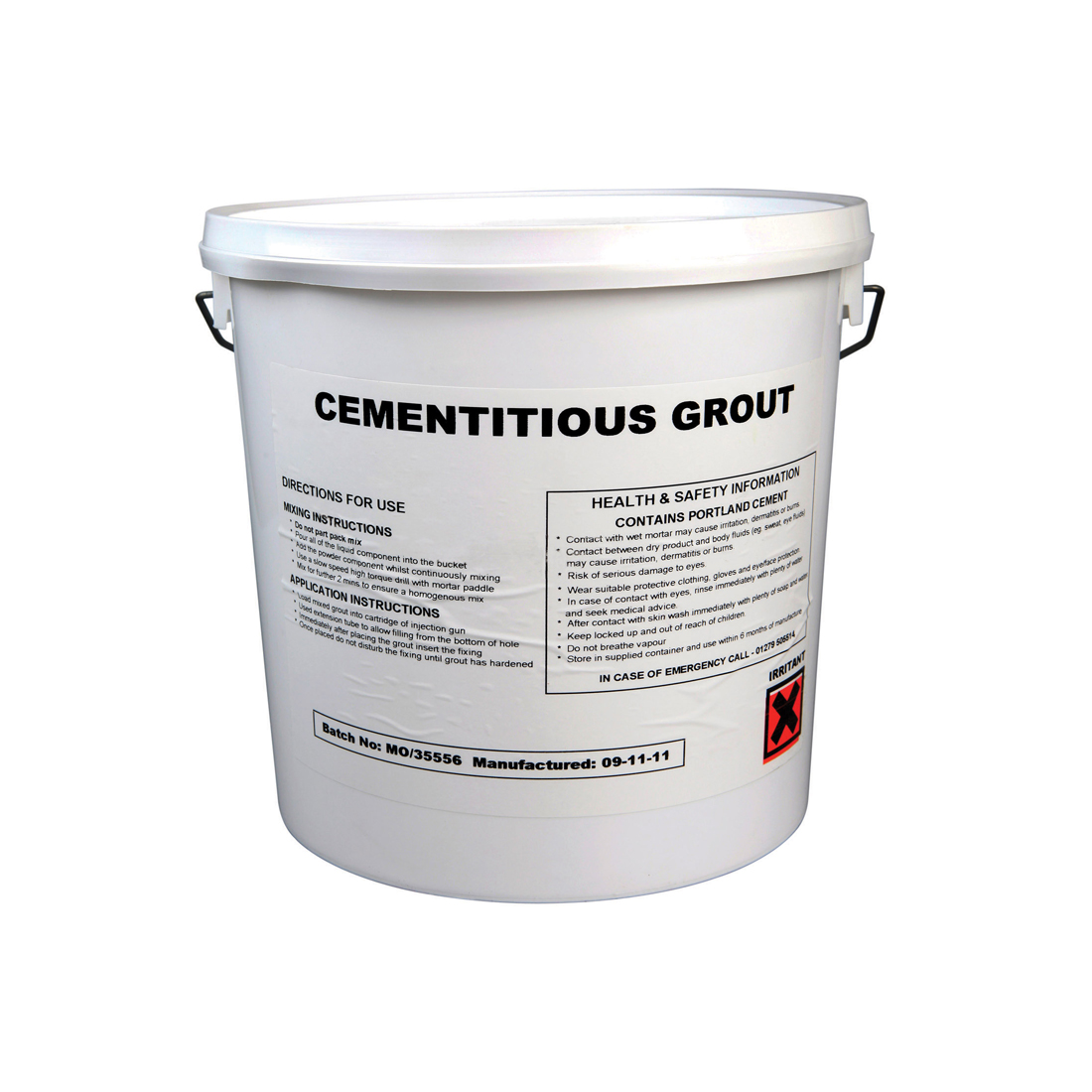 CEMENTITIOUS GROUT