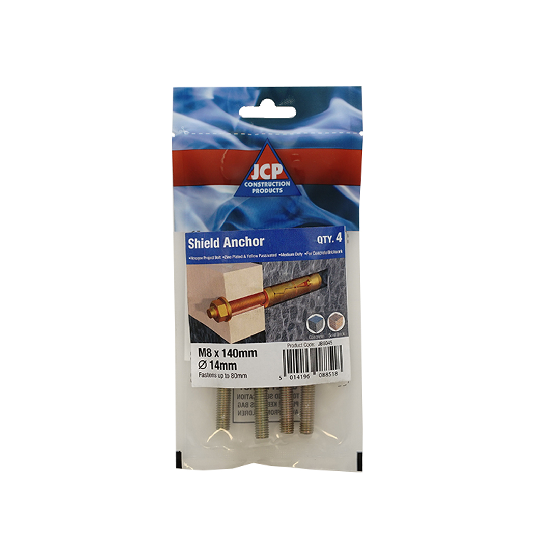 PROJECTING BOLT SHIELD ANCHORS