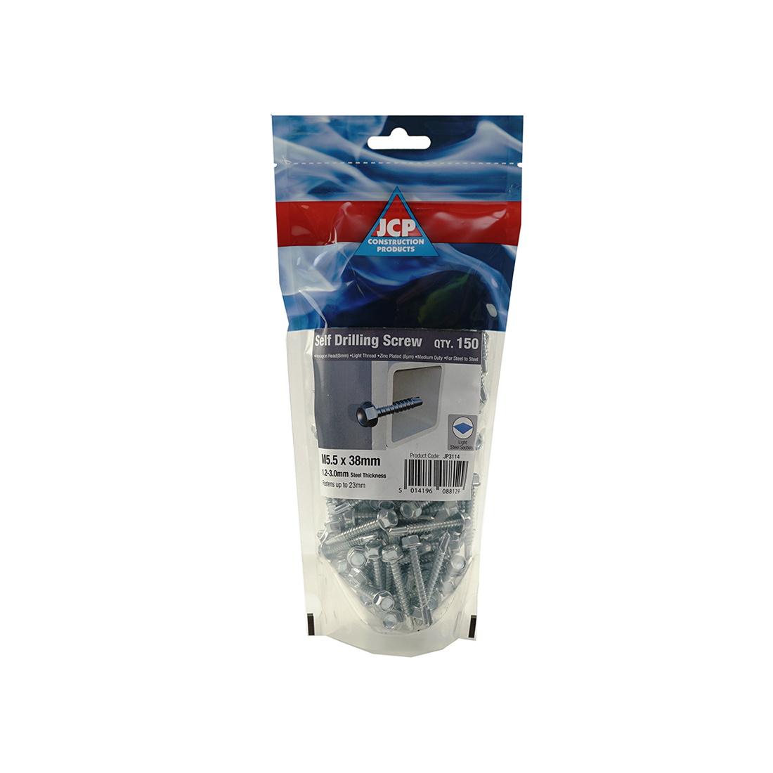 METALFIX SELF DRILLING SCREWS BZP