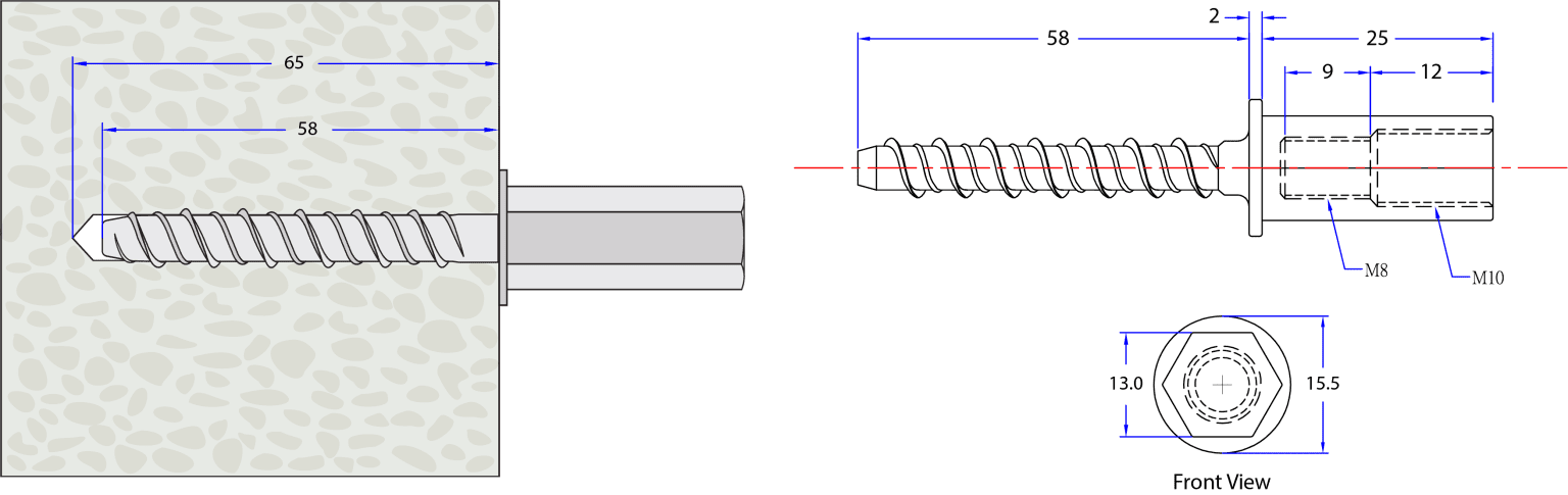 ETA SOCKET BOLTS